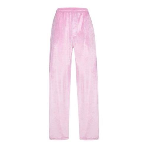 Wijde Roze Broek Balenciaga , Pink , Dames