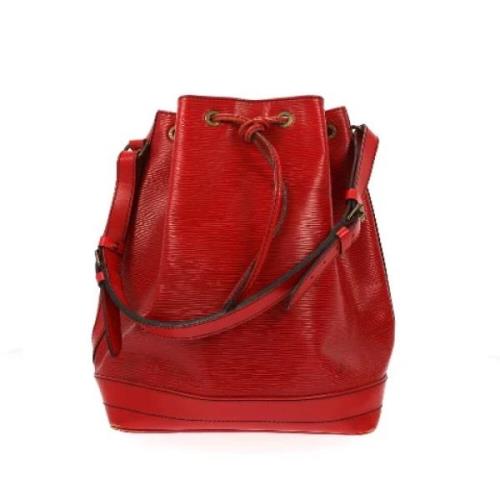 Pre-owned Leather louis-vuitton-bags Louis Vuitton Vintage , Red , Dam...