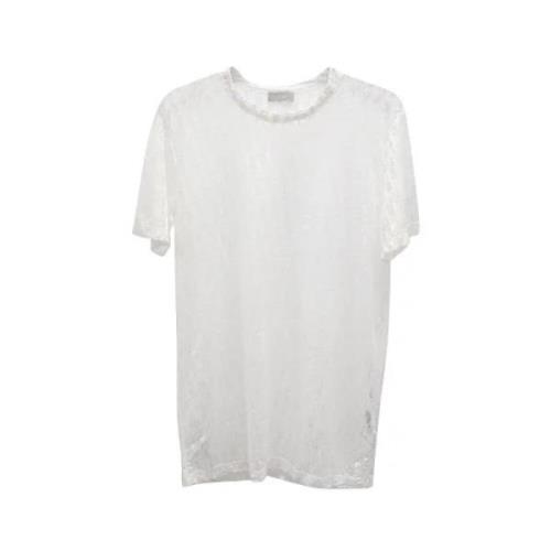 Pre-owned Fabric tops Dior Vintage , White , Dames