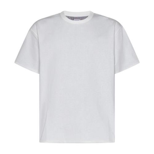 Stijlvolle T-shirts en Polos Bottega Veneta , White , Heren