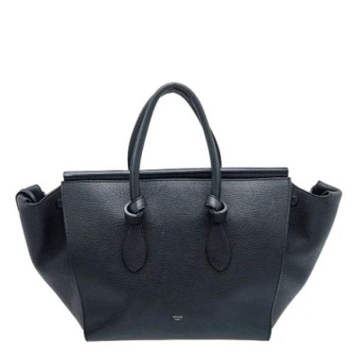 Pre-owned Leather celine-bags Celine Vintage , Black , Dames