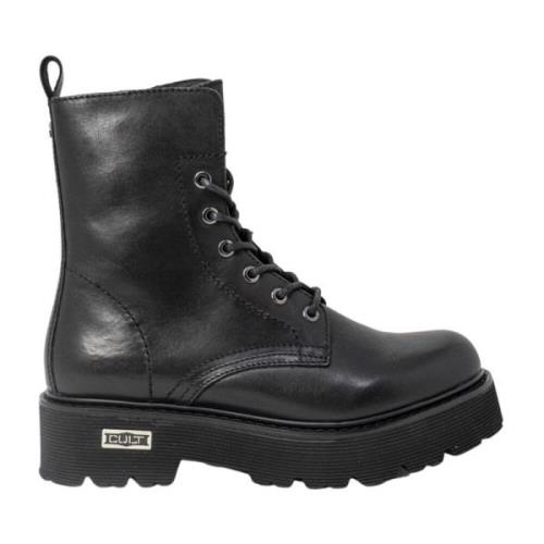 Zwarte Veterschoenen voor Vrouwen Cult , Black , Dames