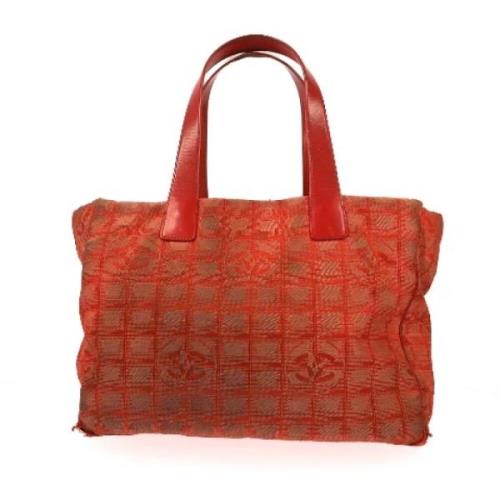 Pre-owned Fabric chanel-bags Chanel Vintage , Red , Dames