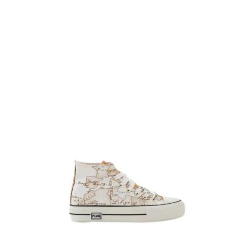 Witte Sneakers Elegant Ontwerp Alviero Martini 1a Classe , Multicolor ...