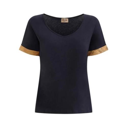 Blauwe T-shirt en Polo Prima Classe Alviero Martini 1a Classe , Blue ,...