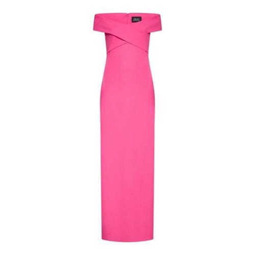 Ines Maxi Jurk Solace London , Pink , Dames