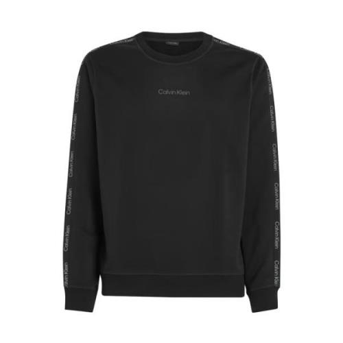 Zwarte Sporttrui Calvin Klein , Black , Heren