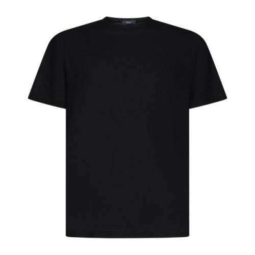 Zwarte T-shirts en Polos Herno , Black , Heren