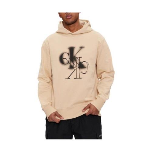 Tijdloze Sand Sweater Calvin Klein , Beige , Heren
