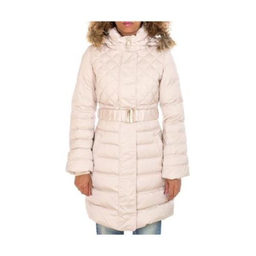 Lolie Down Jacket Guess , Pink , Dames