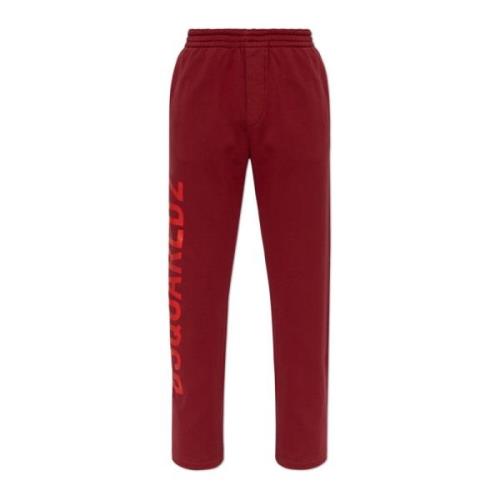 Sweatpants Dsquared2 , Red , Heren