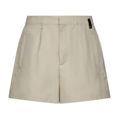 Stijlvolle Shorts voor Vrouwen Fendi , Beige , Heren