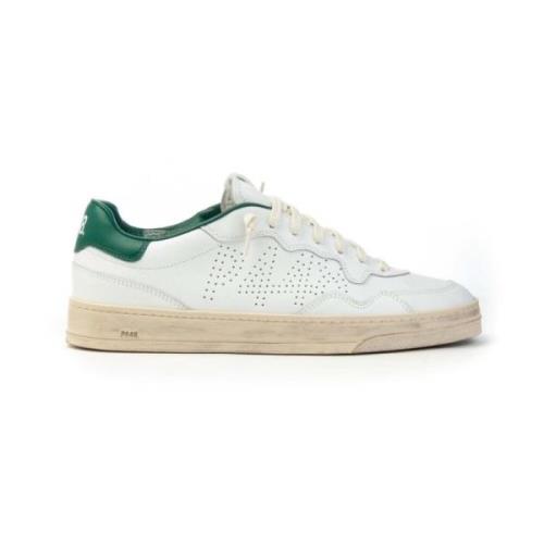 Heren Sneakers met Veters F23Bali-M P448 , White , Heren