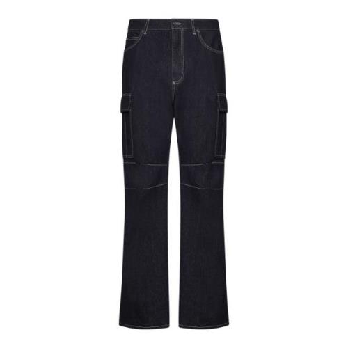 Cargo Jeans Dolce & Gabbana , Black , Heren