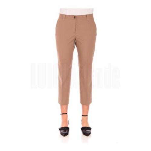 Stijlvolle Herenbroek Via Masini 80 , Beige , Dames