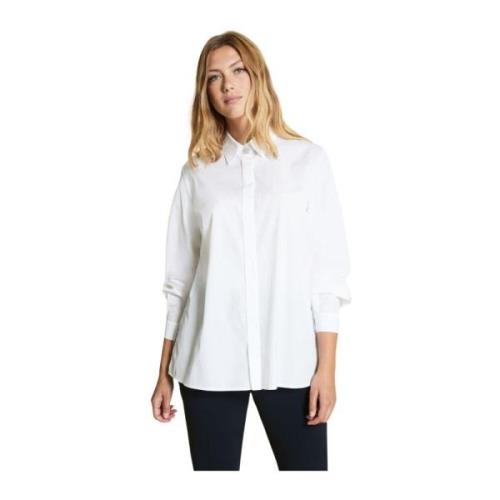 Elegante Blouse Marina Rinaldi , White , Dames