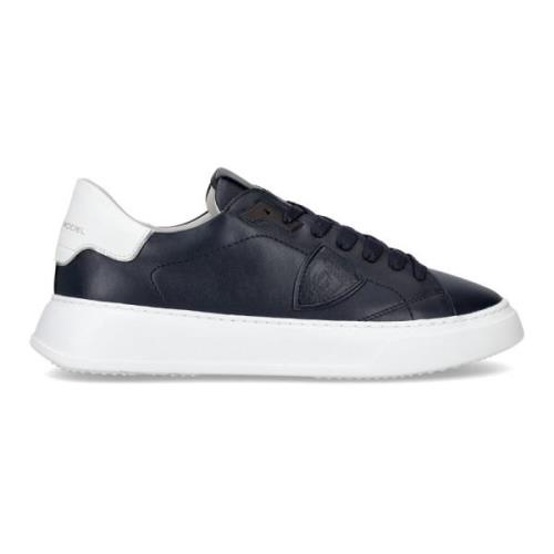 Blauwe Urban Tempel Sneakers Philippe Model , Blue , Heren