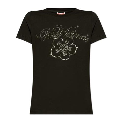 T-shirt met print Kenzo , Black , Dames
