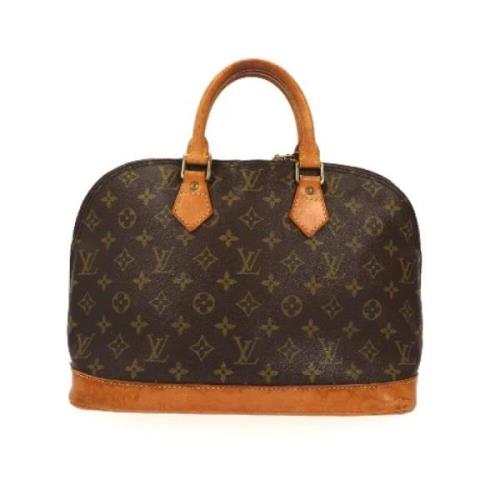 Pre-owned Canvas louis-vuitton-bags Louis Vuitton Vintage , Brown , Da...