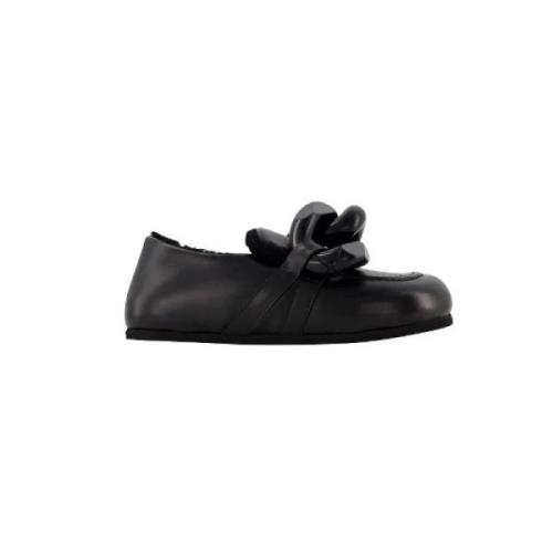 Leather flats JW Anderson , Black , Dames