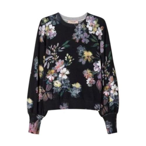 Bloemenprint Sweaters Twinset , Multicolor , Dames