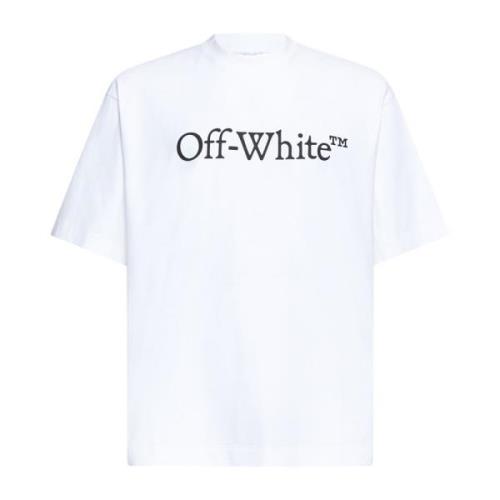 Skate S/S T-Shirt Off White , White , Heren