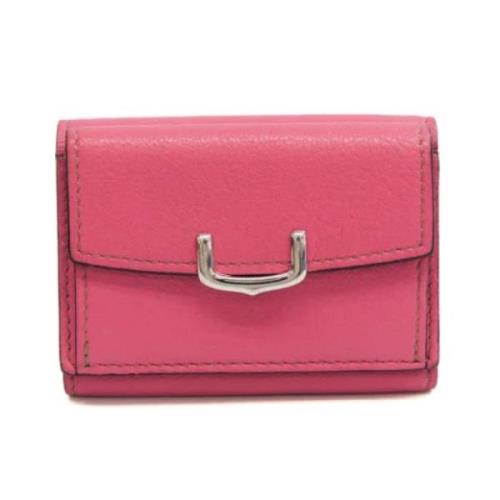 Pre-owned Leather wallets Cartier Vintage , Pink , Dames