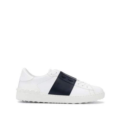 Blauw Wit Marine Sneaker Valentino Garavani , White , Heren