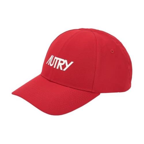 Rode Logo Hoed Autry , Red , Heren