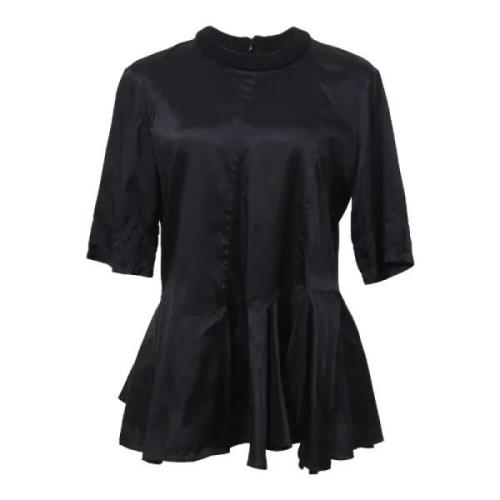 Pre-owned Nylon tops Marni Pre-owned , Black , Dames