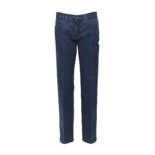 Pre-owned Cotton jeans Gucci Vintage , Blue , Heren