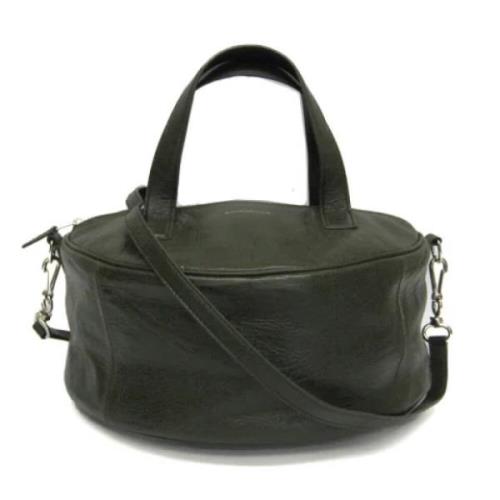 Pre-owned Leather balenciaga-bags Balenciaga Vintage , Green , Dames