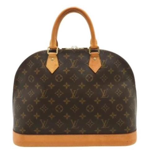 Pre-owned Canvas louis-vuitton-bags Louis Vuitton Vintage , Brown , Da...