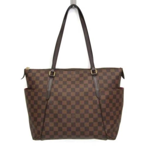 Pre-owned Fabric shoulder-bags Louis Vuitton Vintage , Brown , Dames