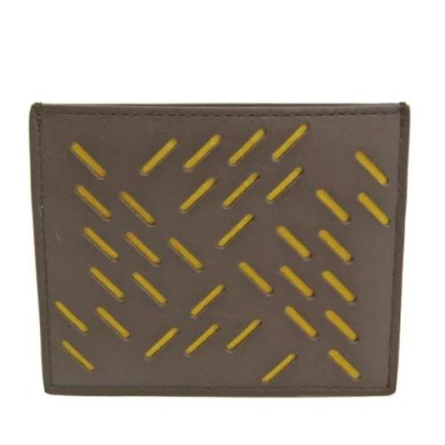 Pre-owned Leather wallets Bottega Veneta Vintage , Brown , Dames