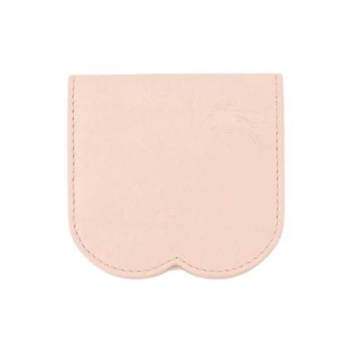 Leather wallets Burberry , Pink , Dames