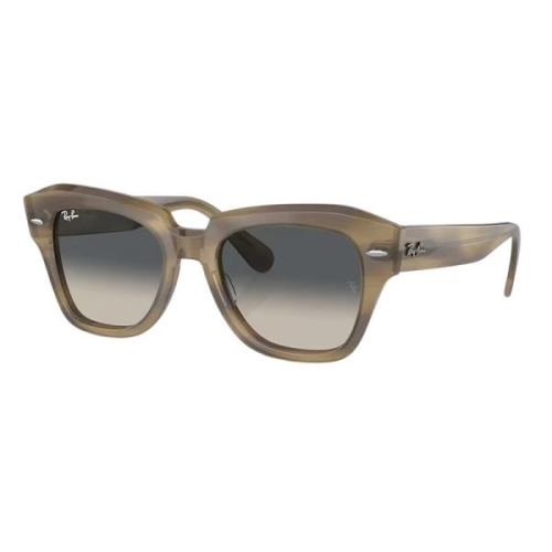 Vierkante zonnebril State Street Rb2186 Ray-Ban , Green , Unisex