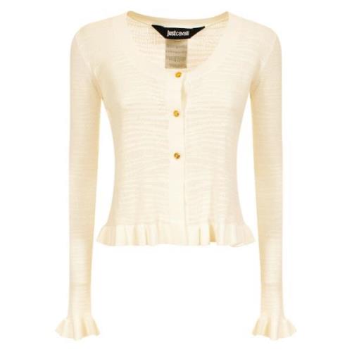 Stijlvolle Sweaters Just Cavalli , White , Dames