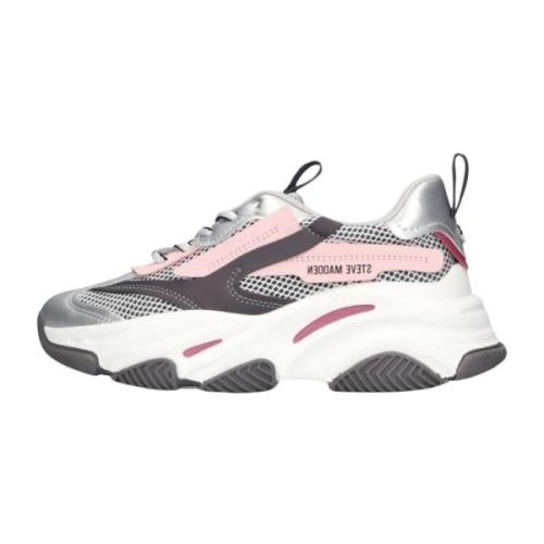 Lage sneakers Possession in Roze Steve Madden , Multicolor , Dames