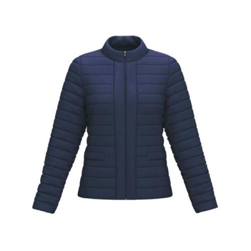 Down Jackets Marella , Blue , Dames