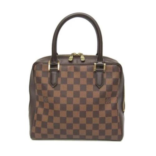 Pre-owned Fabric handbags Louis Vuitton Vintage , Brown , Dames