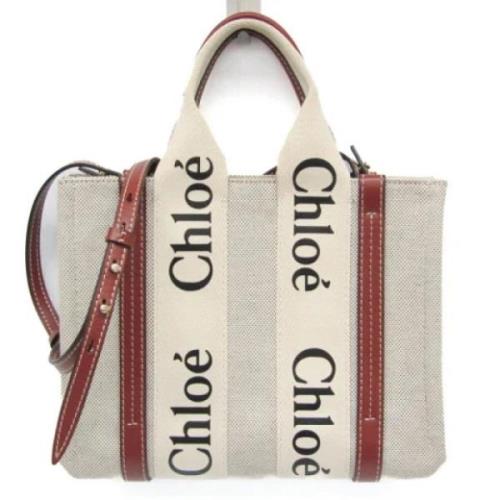 Pre-owned Canvas handbags Chloé Pre-owned , Brown , Dames