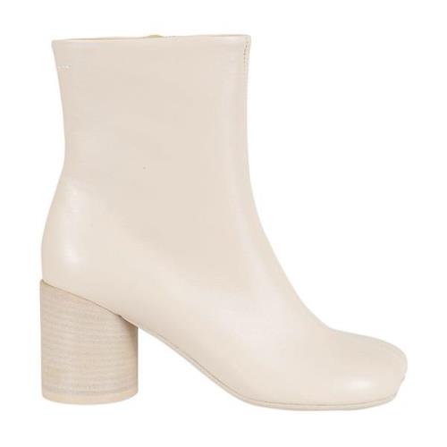 Stijlvolle Enkellaars MM6 Maison Margiela , Beige , Dames