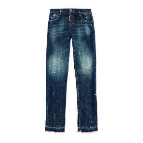 Jeans Sharpei Dsquared2 , Blue , Dames