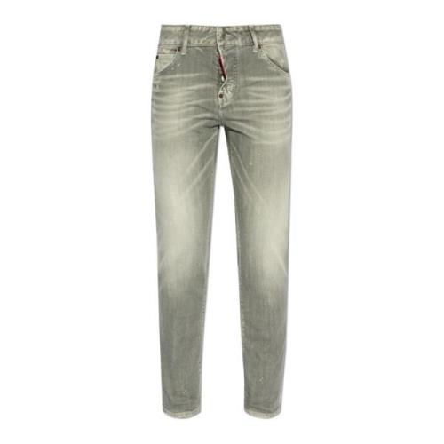 Cool Girl Jeans Dsquared2 , Gray , Dames