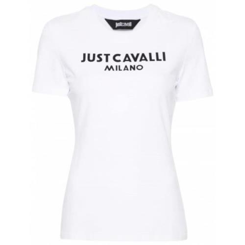 Stijlvolle T-shirts en Polos Just Cavalli , White , Dames