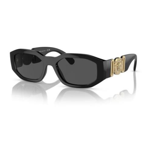 Heren Zonnebril Nylon Poliammide Versace , Black , Heren