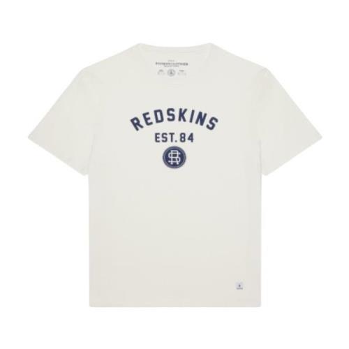 Bedrukt Logo T-shirt - Wit Redskins , White , Heren