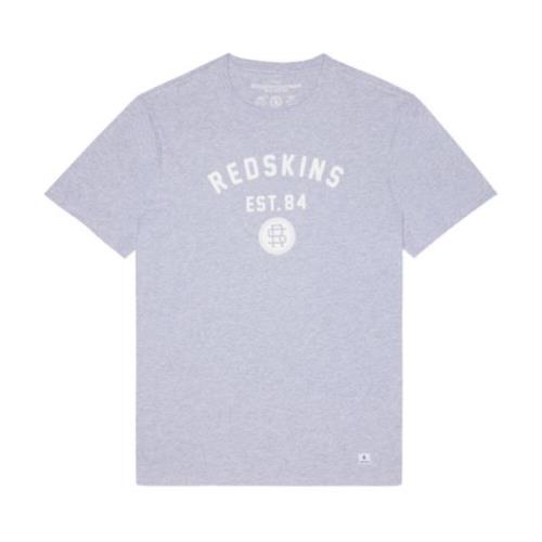 Bedrukt Logo T-shirt - Grijs Redskins , Gray , Heren