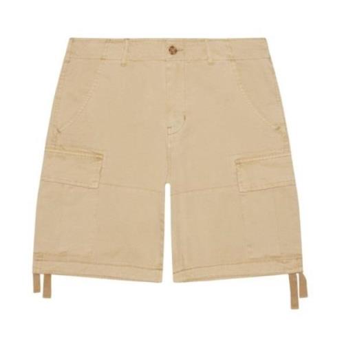 Comfortabele Bermuda Shorts - Beige Redskins , Beige , Heren